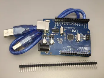 5VNT aukštos kokybės Viena UNO R3 (CH340G) MEGA328P už Arduino UNO R3 + USB LAIDAS