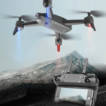 APP Kontrolės Gestas Foto RC Drone WIFI FPV 4K/1080P Dual Camera Drone 200M 20Mins Plaukioja Optinio Srauto Nuotolinio Valdymo Quadcopter