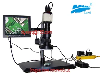 Hd Vaizdo Mikroskopas su Kelių Sąsajų Išvestis/ VGA, USB ir CVBS išėjimas sąsajos/pristatymas greitas!
