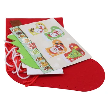 Kalėdų kojinės, papuošalai darželio rankų darbo diy gamybos medžiagos paketą vaikų švietimo žaislai, Kalėdų dovana ba