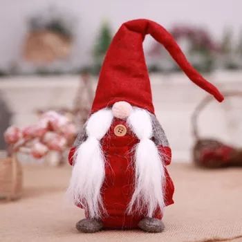 Rankų Darbo Švedų Kalėdų Santa Claus Apdailos Pliušinis Kalėdos Juokinga Pliušas-Kalėdų Dovana Vaikams