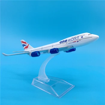 16cm Didžiosios Britanijos oro Linijų Lėktuvo Modelis 