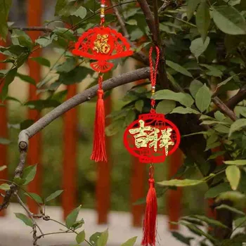 1pc Kinų naujieji Metai Apdaila Pakabukas Veltinio, neaustinių Kinų Stiliaus Apdaila Pavasario Šventė Namuose Kabo Apdaila