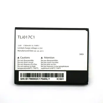 1Pcs Aukštos Kokybės Naujas Originalus TLi017C1 Baterija Alcatel One Touch PIXI 3 4.5