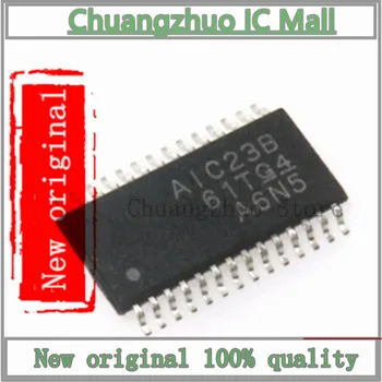 1PCS/daug TLV320AIC23BPWR TLV320AIC23B AIC23B TSSOP-28 IC Chip Naujas originalus