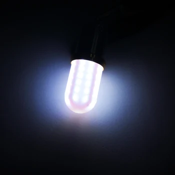 2 VNT S25 1156 BA15S 48SMD 3030 LED Strobe Flash Lemputės Posūkio Signalo Atsarginės Atvirkštinio DC12V Silikono