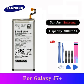 20pcs/daug Aukštos Kokybės Baterija EB-BJ731ABE Už Sausung Galaxy J7+ SM-J7310 C8 Telefonas Pakeitimo Bateria 3000mAh