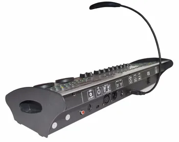 2vnt/daug DMX 240A valdytojai 192 kanalų scenos šviesos dmx valdiklis su Pan / Tilt Ratų