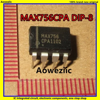 2vnt/Daug MAX756CPA MAX756 DIP-8 3.3 V/5 V/Reguliuojamas-Rezultatas, 