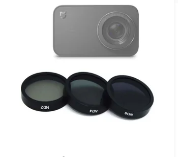 3 1. Veiksmai, Fotoaparatas ND2/ND4/ND8 Apsauginis Objektyvo Filtras Xiaomi Mijia Mini 4k Veiksmo Kameros