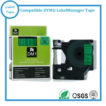 30pcs DYMO D1 19MM 45809 naudojami Dymo D1 labelmanager etiketė spausdintuvai, etiketės
