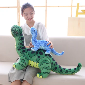 90 Cm Minkštas Modeliavimas Dinozaurų Pliušinis Žaislas Vaikams, Cartoon Gyvūnų Juros Periodo Parkas Didelio Dydžio Įdaryti Žaislas