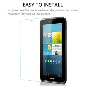 9H Grūdintas Stiklas, skirtas Samsung Galaxy Tab 2 7.0 (GT-P3100 Screen Protector dėl Tab 2 P3100 P3110 P3108 Anti Nulio Apsauginės Plėvelės