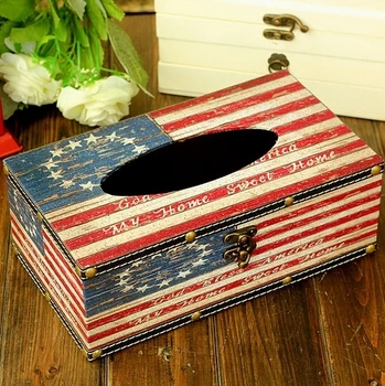 Amerikos šalies senų Britų stiliaus dekoratyviniais ornamentais Namų Dekoravimo retro kūrybiško fotografavimo rekvizitai box box