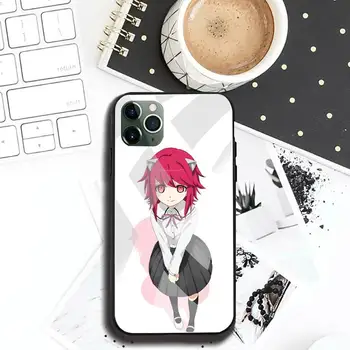 Anime Elfen Lied Telefono dėklas Grūdintas Stiklas iPhone 12 pro max mini 11 Pro XR XS MAX 8 X 7 6S 6 Plus SE 2020 atveju