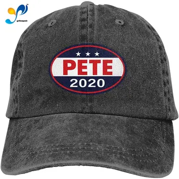 Antvinoler Unisex Pete Buttigieg 2020 Džinsinio Skrybėlę Reguliuojamas Plauti Dažytos Medvilnės Tėtis Beisbolo Kepurės