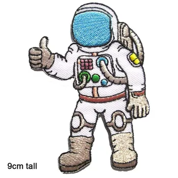 Astronautų kelionę Į Kosmosą Raketų Geležies Pleistras, Siuvinėtų Drabužių Pleistras Drabužių, Drabužių, Lipdukų Drabužis