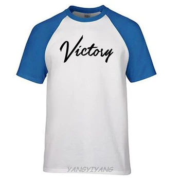 Aukštos Kokybės Individualizuotos Atspausdinta Viršūnes Hipster Tees Marškinėliai Medvilnės Vyrų Klasikinio T-shirt Pergalę racinger motociklų vairuotojai T-Shirts