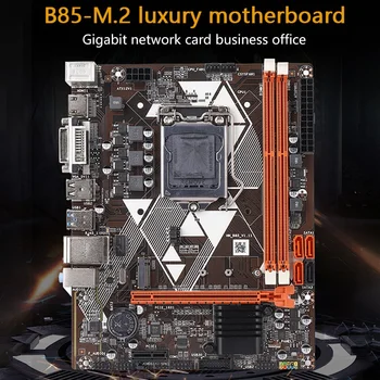 B85 Plokštė LGA 1150 Dual Channel DDR3 Paramos 8Gx2 M. 2 Plokštę už 2-oji, 3-ioji i3 i5 ir i7 Pentium Celeron Serija
