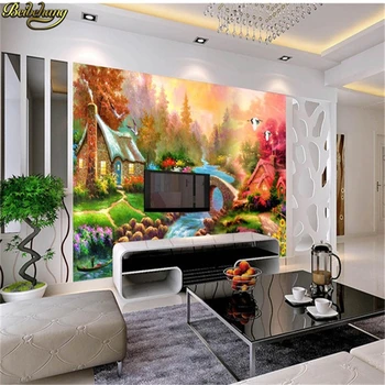 Beibehang grindys popieriaus Europos tapybos dekoracijos, TV foną 3d papel sienų tapetai gyvenimo kambario sienos popieriaus