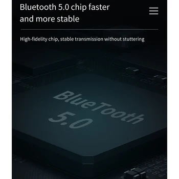 Bluetooth 5.0 Siųstuvas ir Imtuvas, 2 in 1 Belaidis Adapteris su skystųjų KRISTALŲ Ekranas 3.5 mm AUX USB Stereo PC TV Automobilį Ausines