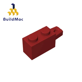 BuildMOC 30541 Atlenkiama Plyta 1x2 Fiksavimo Statybinių Blokų Dalys 