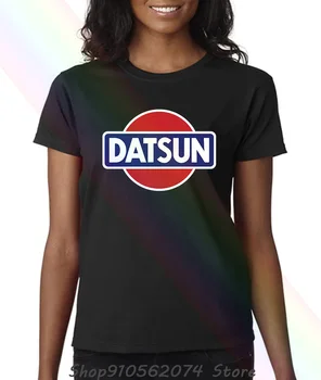 Datsun Logotipas Ženklelis Beisbolas Logo Moterys T-shirt