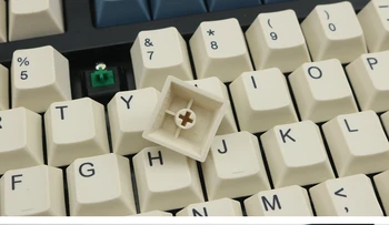 Dažų sudedamoji PBT keycap vyšnių profilis dyesubbed spausdinti keycaps mechaninės klaviatūros klavišus 108