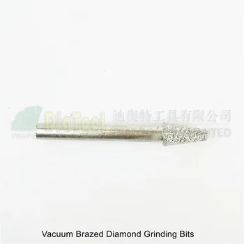 DIATOOL 5vnt #18 Dulkių Brazed Diamond Montuojamas Taškų, Šlifavimo Galvutės, Diamond Šerpetų Graviravimas Bitai