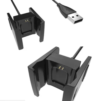 Dokas Įkroviklis Adapteris Stovas USB Įkrovimo Kabelis Laido Pakeitimo Fitbit Mokestis 2 charge2 Smart Apyrankės Apyrankės Priedai