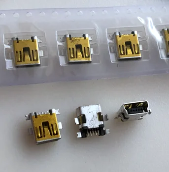 Dėl MICRO USB 5 pin uodegą įkiškite ją sunkiųjų plokštelės po mike pabaigos pateikti 5 lipdukas naujų siūlių