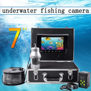 F08 1000TVL HD Povandeninį Žuvų Ieškiklis Sistemos Palaikymas Vaizdo Įrašymo Funkcija 360 Panning Kamera su 36pcs Naktinio matymo Žibintai