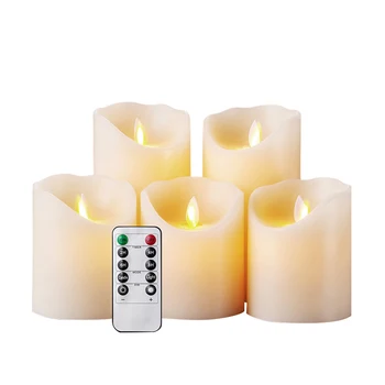 Flameless LED Žvakių Šviesoje Ryškiai Blyksinčios Lemputės baterijomis, Arbata Šviesos Žvakė Gimtadienio/Vestuvės /Kalėdų