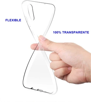 Funda Silicona iPhone 6 Plus / 6s Plius Transparente --- Carcasa Trasera Protectora Gelio Tpu