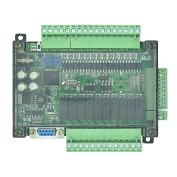 FX3U-24MR/MT PLC Programuojamas Loginis Valdiklis 14DI/10DO su Analoginis RS232 RS485 Komunikacijos Uosto 6AI/2AO Didelio greičio Matuoklis