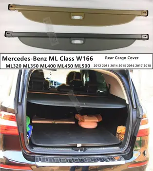 Galinės Liemens Security Shield Dangtis Mercedes-Benz ML Klasė W166 ML320 ML350 ML400 2012-2018 Aukštos Qualit Auto Accessor