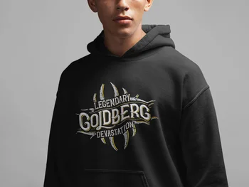 Goldberg Legendinis Išnaudojamas Vyrų Sausas Mišinys Gobtuvu Palaidinukė, S-2XL žiemą vasarą kailis streetwear sporto salė jogger hoodies