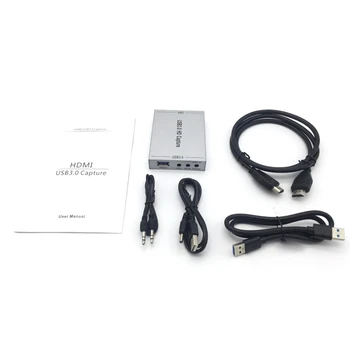 HDMI USB3.0 Filmavimo HDMI, USB Video Capture Card Game Streaming Live Stream Transliacijos