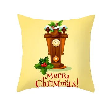 Helovinas Kalėdų užvalkalas blizgučiai aukso poliesteris sofa aksomo užvalkalas mesti trinkelėmis nustatyti namų puošybai 9.2