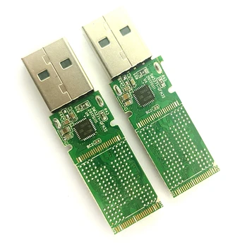 HOT Apple LGA60 SM3267L USB 3.0 U Disko Kontrolės Valdyba,PCB Lenta Nemokamai Kristalų ir LGA Dvigubas Padėklas