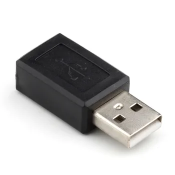 HWEXPRESS Karšto USB A Male Micro USB Female Adapter (Juoda)