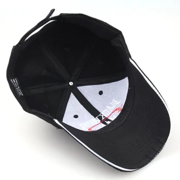 JAV pakrančių apsaugos kova su beisbolo kepurė vyrams siuvinėjimo mados moterų skrybėlę medvilnės reguliuojamas juoda tėtis kepurės aukštos kokybės