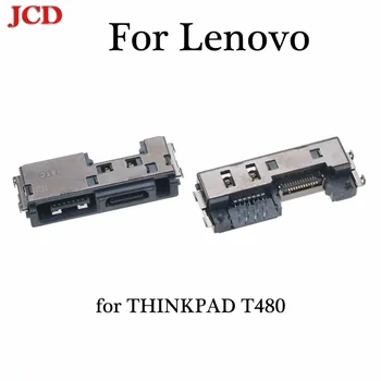 JCD Naujas Nešiojamas DC Maitinimo Lizdas Lizdas lizdas už Lenovo THINKPAD T480 Tipas-C Notepad Pakeitimo DC Maitinimo Lizdas kištukinis Lizdas