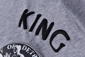 Kanye West Marškinėliai Vyrams, Moterims Jėzus Yra Karalius, Sekmadienį Paslaugų Detroit Long Sleeve T-Shirt Negabaritinių Medvilnės Golfo Tees