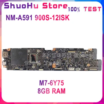 KEFU NM-A591 Lenovo Jogos 900S-12ISK Nešiojamas Plokštė BYG42 NM-A591 M7-6Y75 CPU, 8GB RAM originalus mothebroard