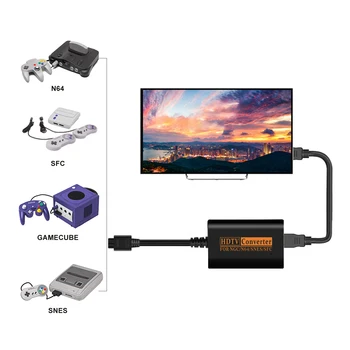 Kokybės HDMI Adapteris Sega Dreamcast Konsolių Dreamcast HDMI/HD-Link Cable 720P