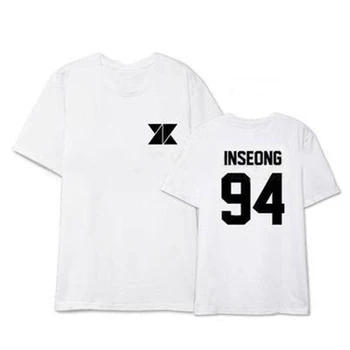 Kpop KNK TRANKYTI Albumą Marškinėliai K-POP Atsitiktinis Medvilnės Drabužius Marškinėlius Marškinėliai trumpomis Rankovėmis Viršūnes T-shirt DX403