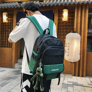 Kuprinę tendencija vidurinės mokyklos kuprinė femaleKorean versija Harajuku kolegijos studentas, didelės talpos 15 colių kompiuterio krepšys