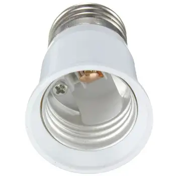 LED Šviesos Lempos, Lemputės Adapteris Varžtas ES E27 Į E27 Plėstuvo Bazinės Lizdo Laikiklį