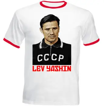 Levas Jašinas Rusijos Vartininkas - Nauja Raudona Varpininkas Naujas Vasaros Stiliaus Unny Naujovė Hip-Hop, Rokas, T-Marškinėliai Vyrams, Soccers T Shirts